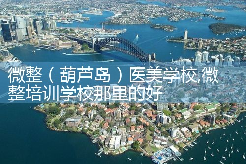 微整(葫芦岛)医美学校