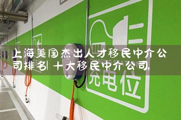 上海美国杰出人才移民中介公司排名