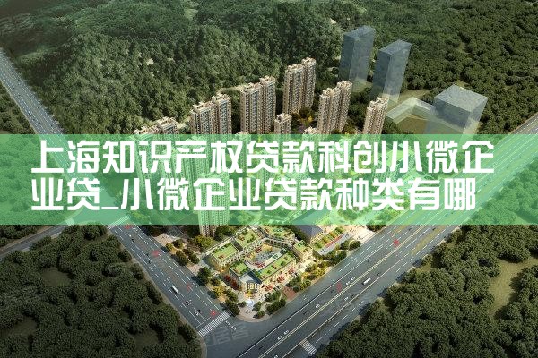 上海知识产权贷款科创小微企业贷