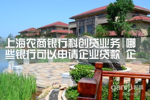 上海农商银行科创贷业务