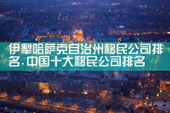 宿迁移民公司排名
