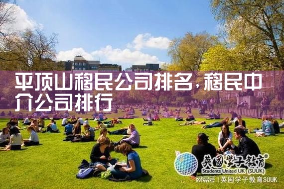 平顶山移民公司排名