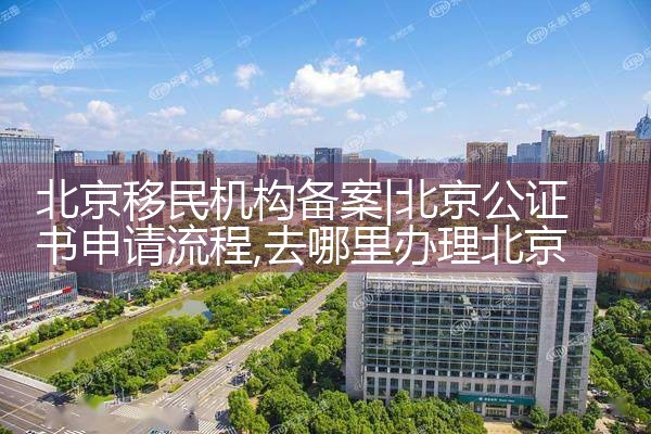 北京移民机构备案