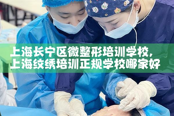 上海长宁区微整形培训学校