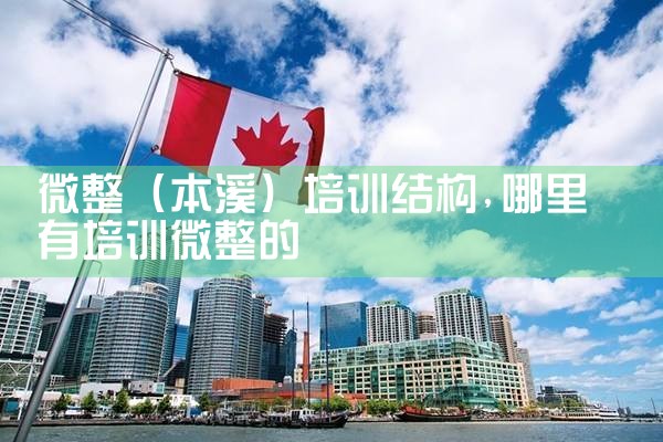 微整(本溪)培训结构
