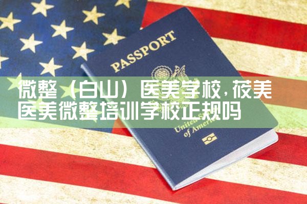微整(巴彦淖尔)培训结构