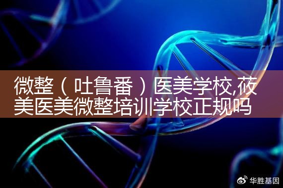 微整(吐鲁番)医美学校