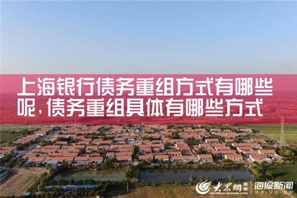 上海银行债务重组方式有哪些呢