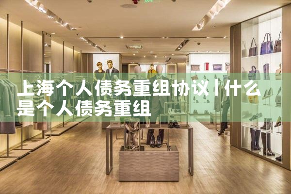 上海个人债务重组协议